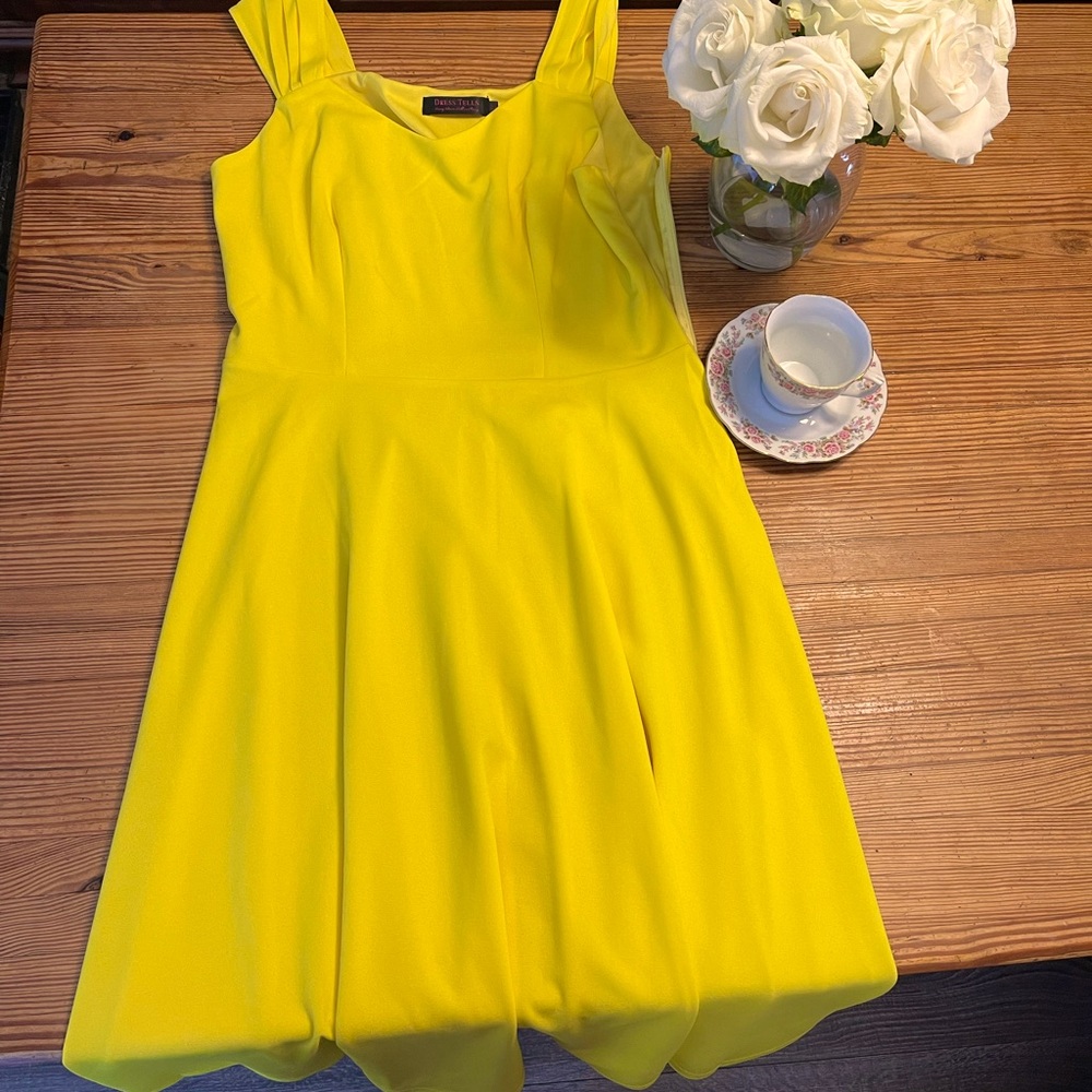 Yellow dress